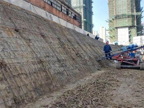 云冈建筑边坡支护