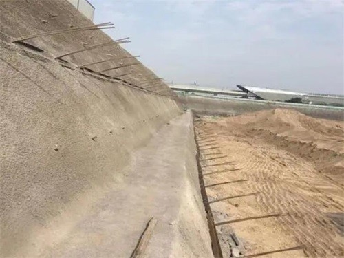云冈河道边坡加固